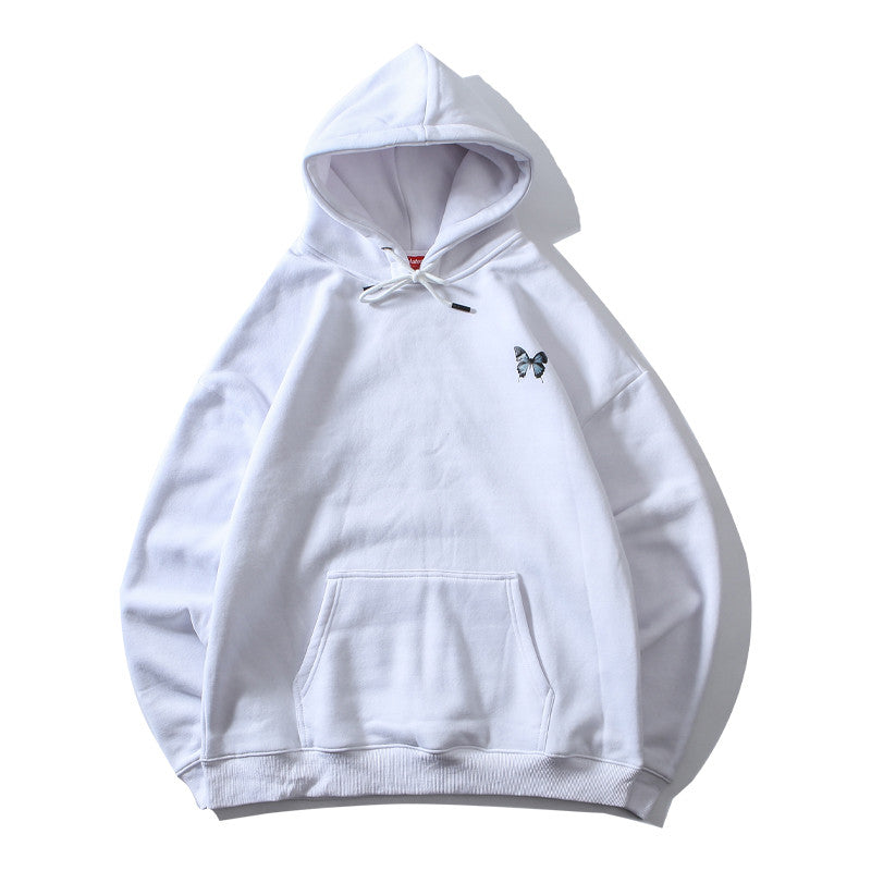 add fleece hoodie to make old butterfly hoodie add fleece hoodie to make old butterfly hoodie