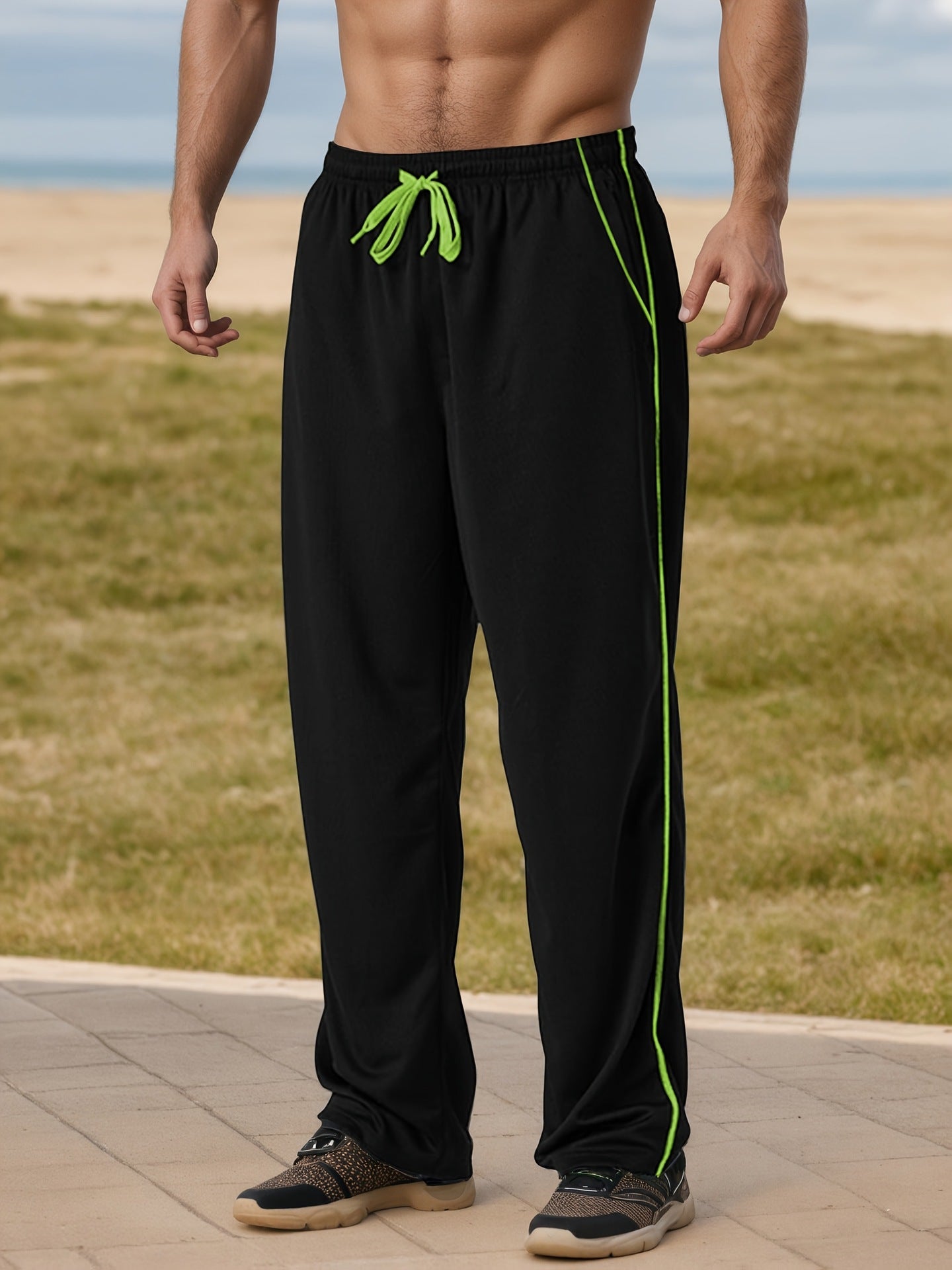 men's loose sports jogging pants gym workout casual pants men's loose sports jogging pants gym workout casual pants