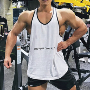 men's running training sports tank top sleeveless