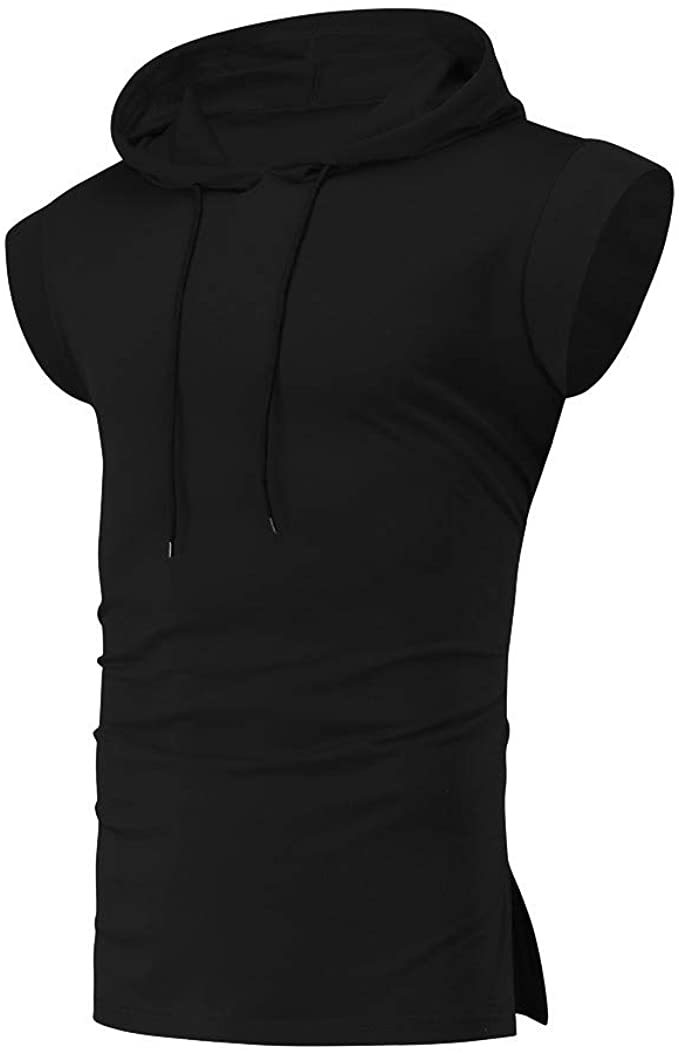 sports drawstring hooded tank top sports drawstring hooded tank top